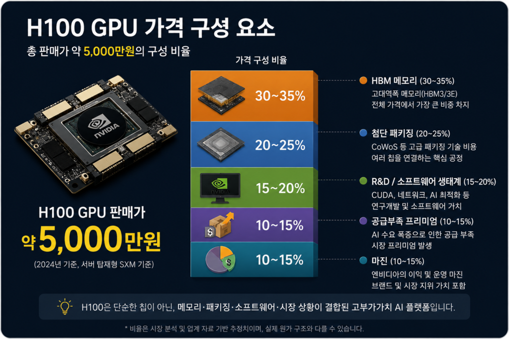 AI GPU는 왜 비쌀까? H100이 5천만 원인 진짜 이유 3 image 39
